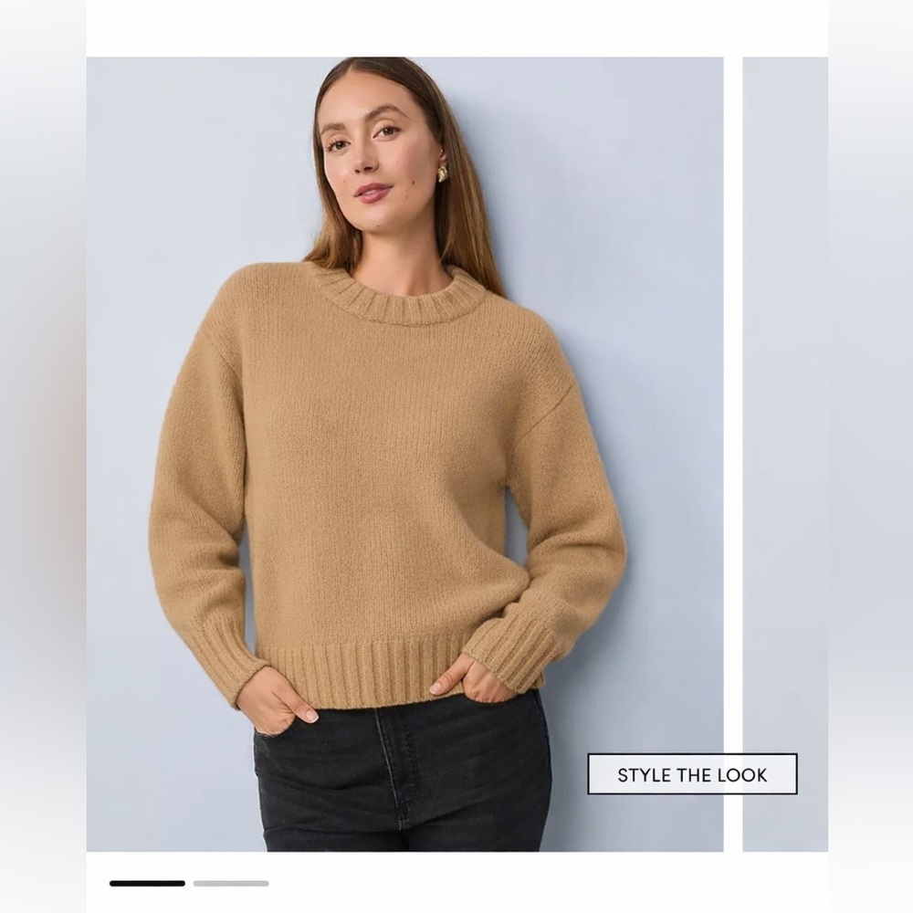 100% cashmere pullover Sweater thick